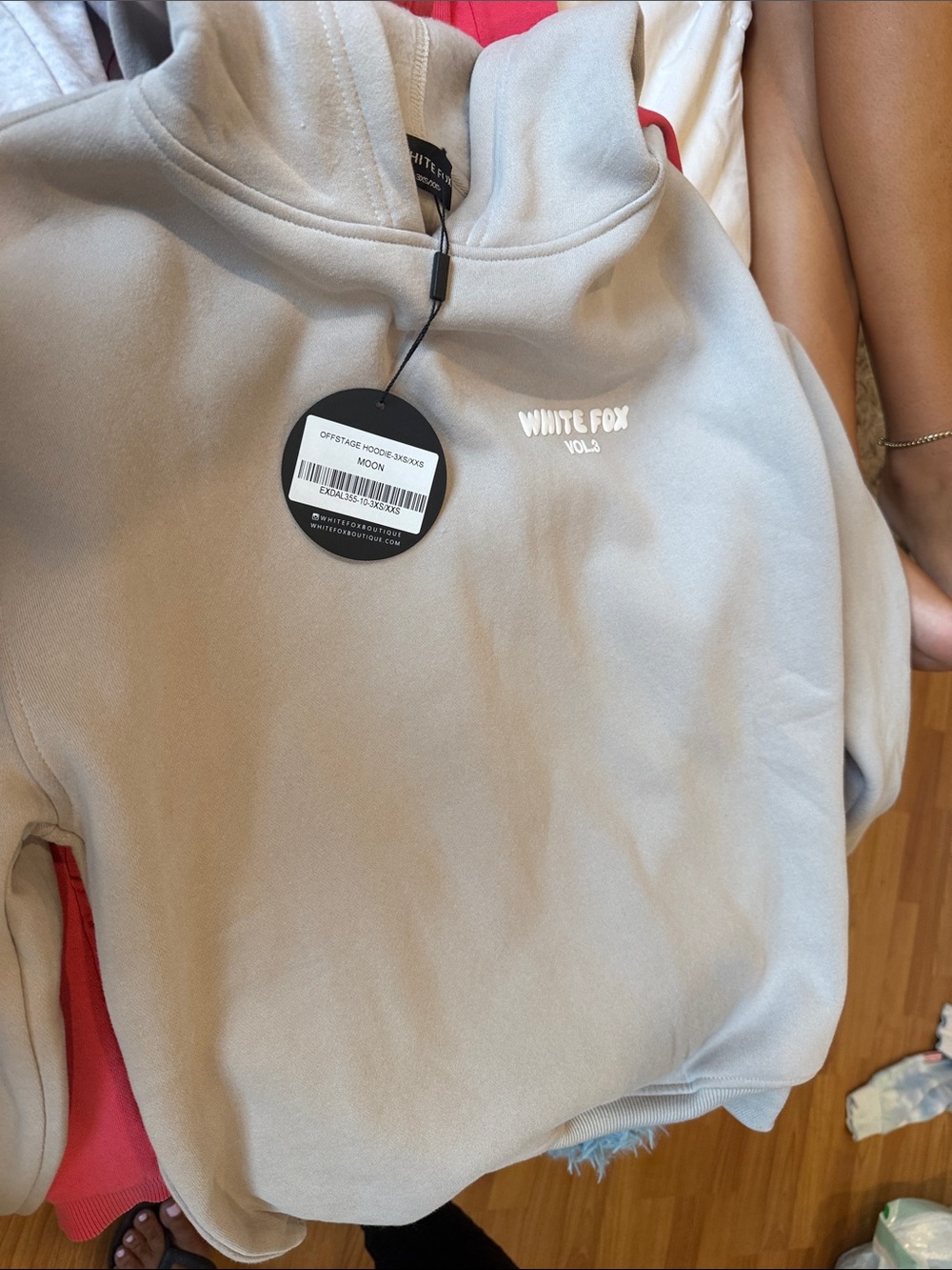 Moon Hoodie - Women's Cream Sweatshirt